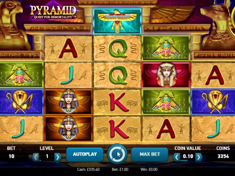 Pyramid Slot Machine