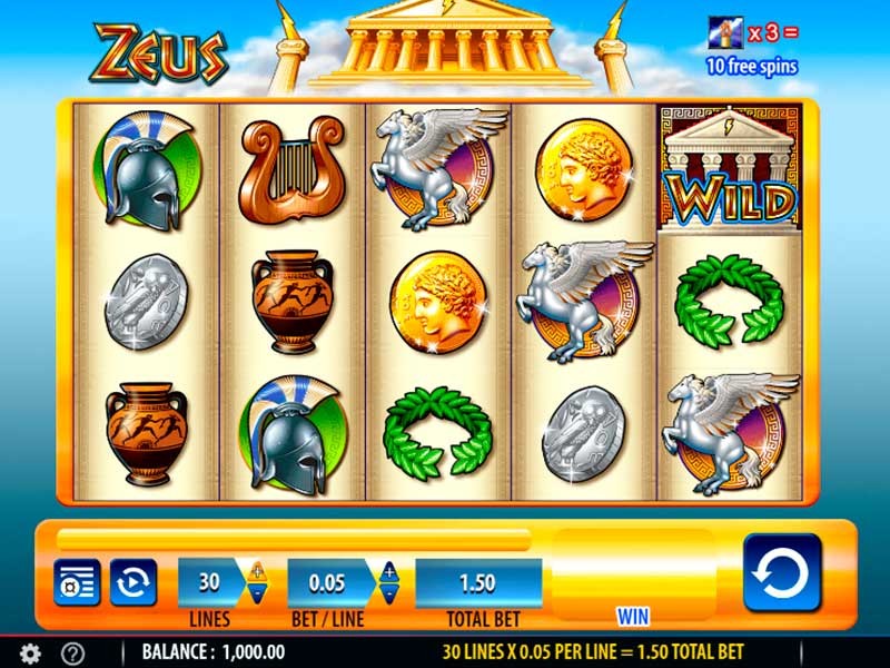 Zeus Slot Machine Free