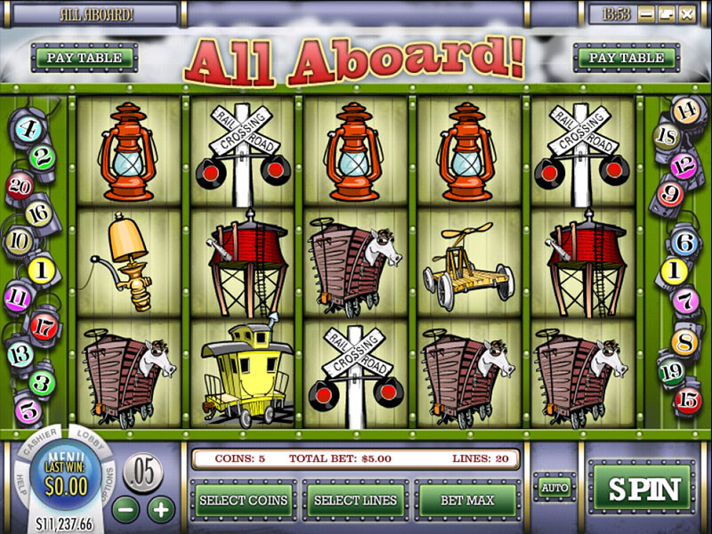 All Aboard Pokies Free Coins