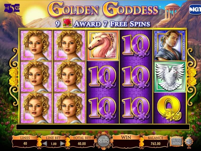 Golden Goddess Slots Free Coins