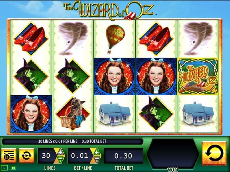 Wizard Of Oz Slots Big Win