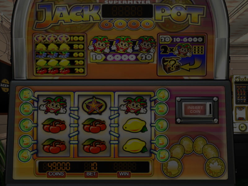 Jackpot 6000 Pokie Online