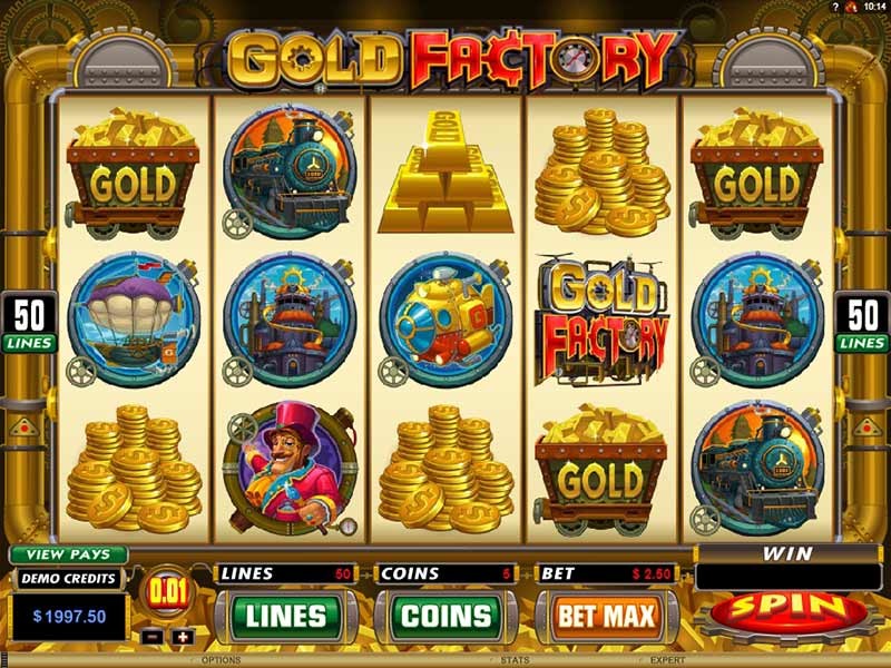 Gold Factory Slots Big Win